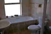 Italian creamics, shower, bath, basin and close coupled toilet set