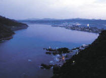 Knysna lagoon on the Garden Route